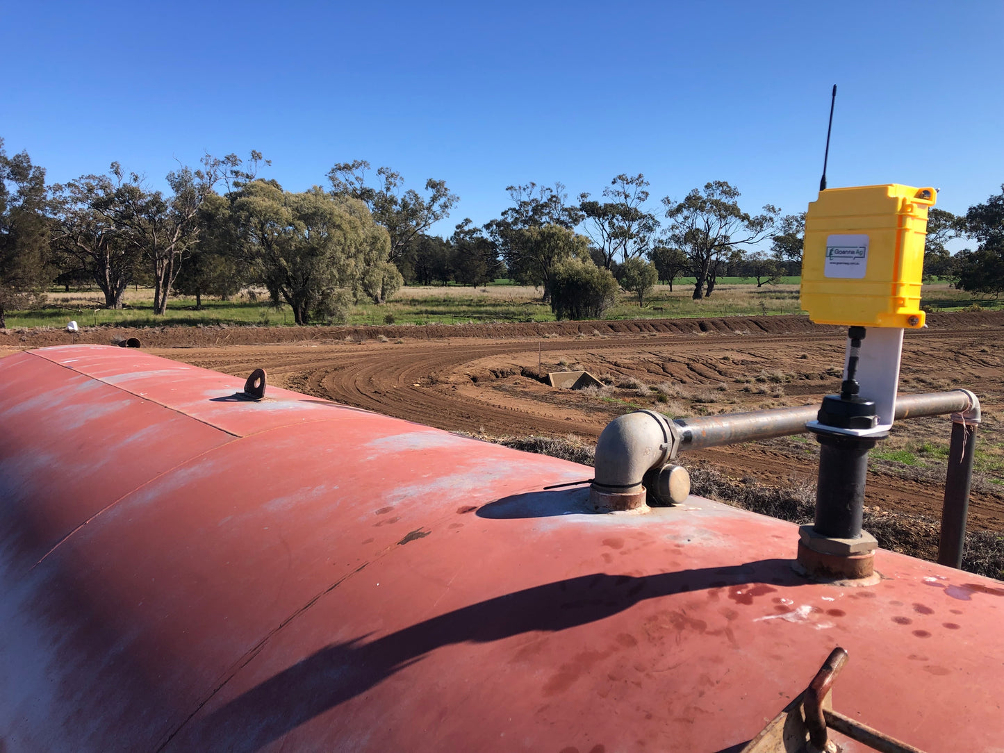 Goanna Ag Fuel Tank Satellite Monitor