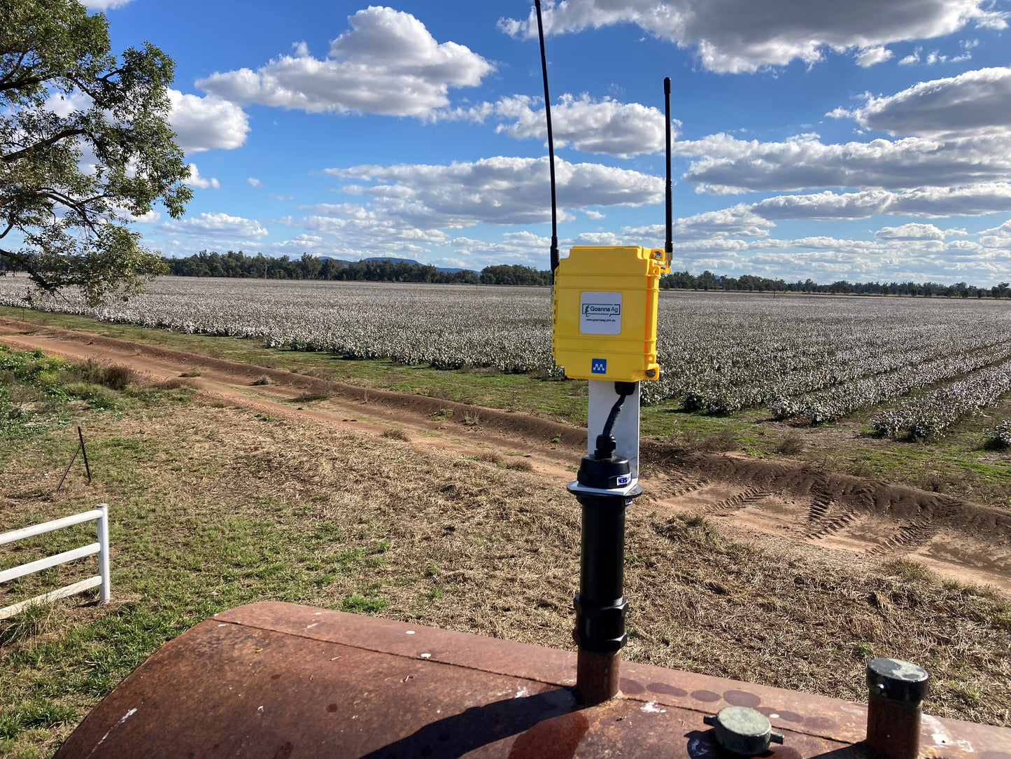 Goanna Ag Fuel Tank Satellite Monitor
