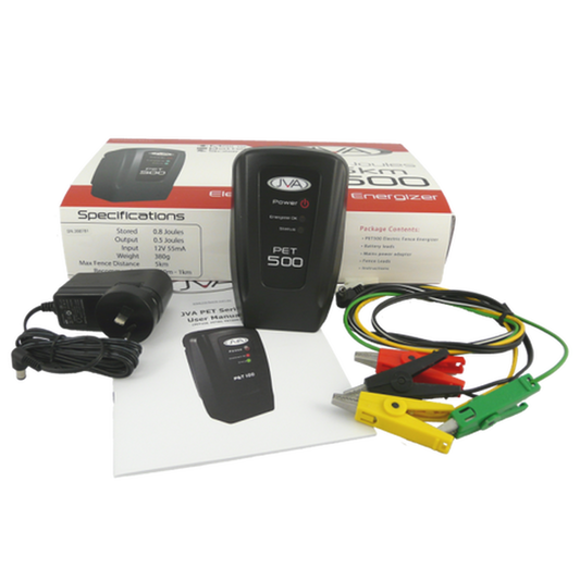 JVA PET500 Portable Energiser