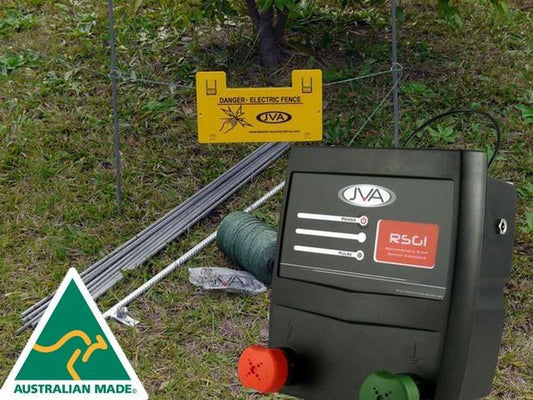 JVA RSG1 Energiser with Fence Hardware Kit