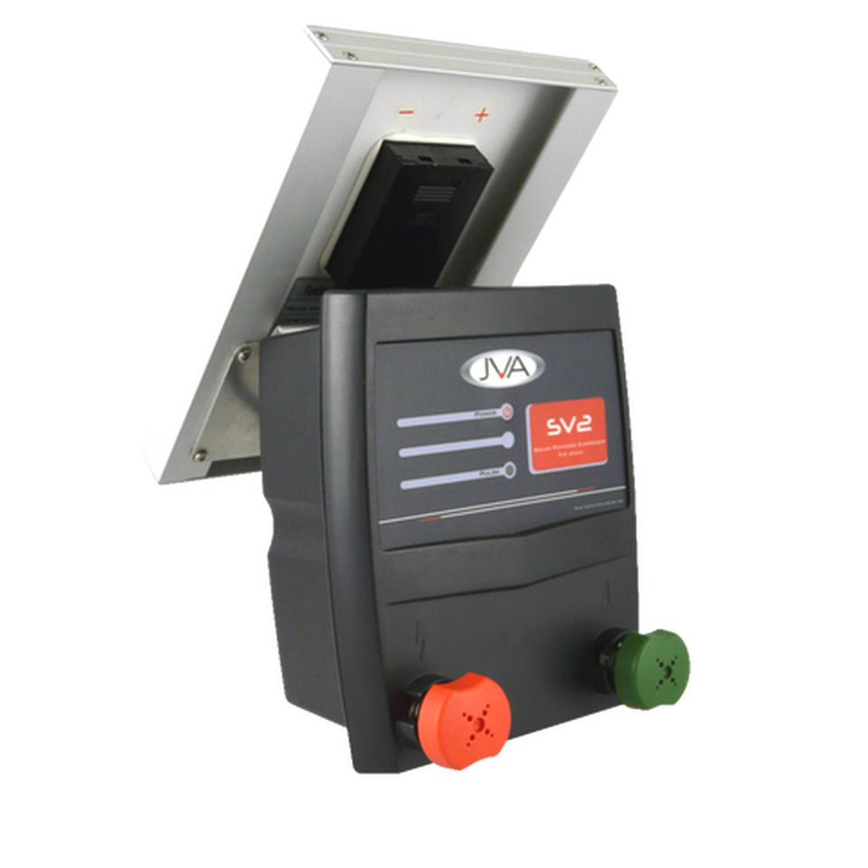 JVA SV2 Solar Energiser with Fence Hardware Kit